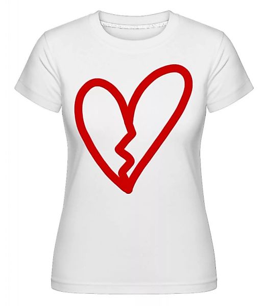 Broken Heart · Shirtinator Frauen T-Shirt günstig online kaufen