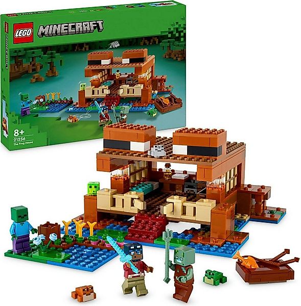 LEGO® Das Froschhaus (21256), LEGO Minecraft Konstruktionsspielsteine, (400 günstig online kaufen