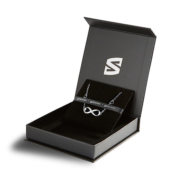 SERASAR Silberarmband Damenarmband aus Sterlingsilber "Infinity" günstig online kaufen