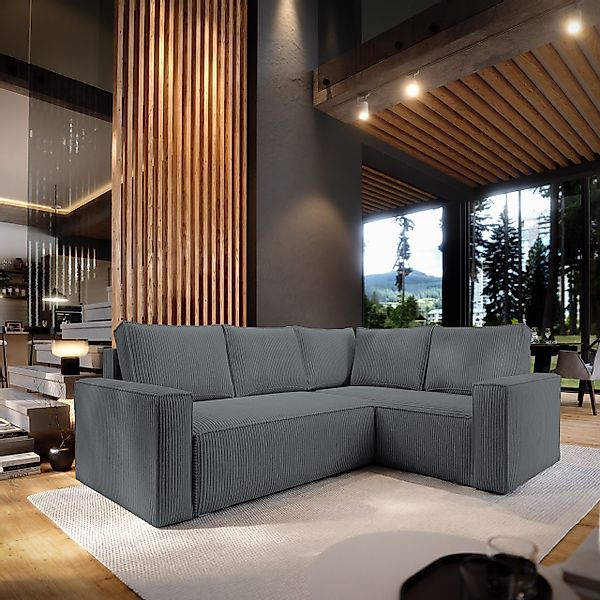 Masseno Ecksofa ESTANO mit Schlaffunktion L-Form, günstig online kaufen