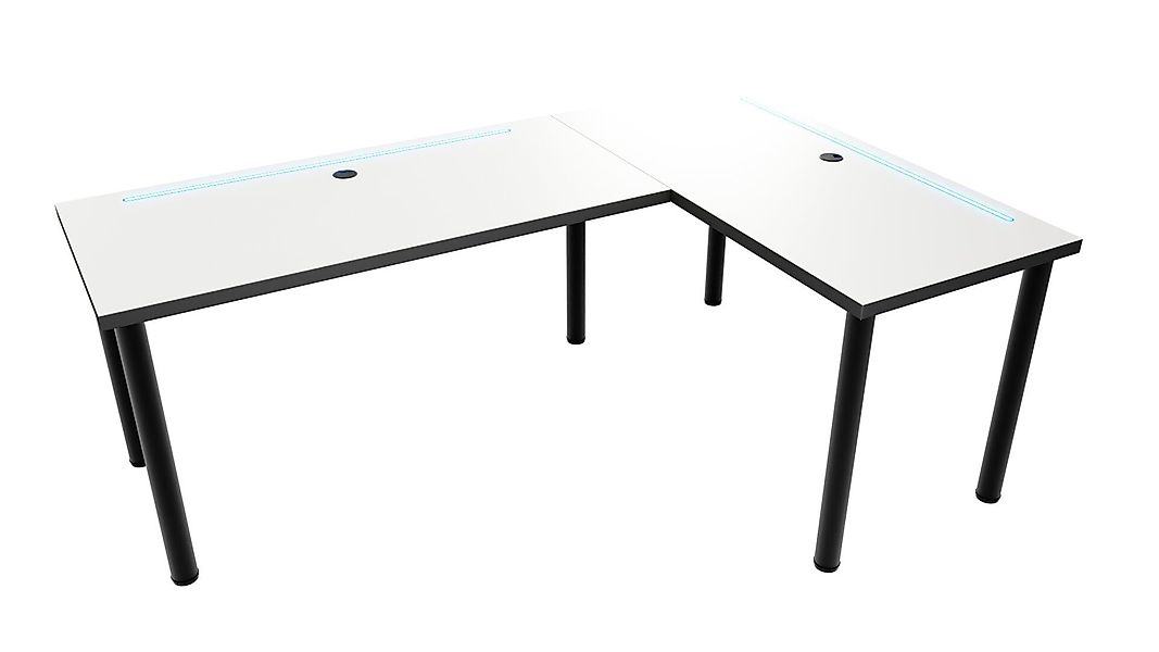 MÖBELSYSTEM Gamingtisch Großer L-förmiger Eck-Schreibtisch mit günstig online kaufen