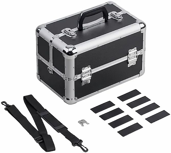 meister Kosmetikkoffer 355 x 240 x 225 mm inkl. 2 Schlüssel & Tragegurt günstig online kaufen