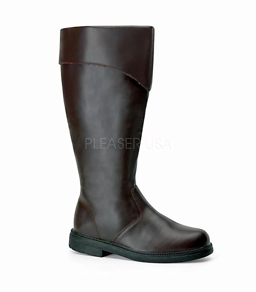 Piraten Stiefel CAPTAIN-105 - Braun (Schuhgröße: XL) günstig online kaufen