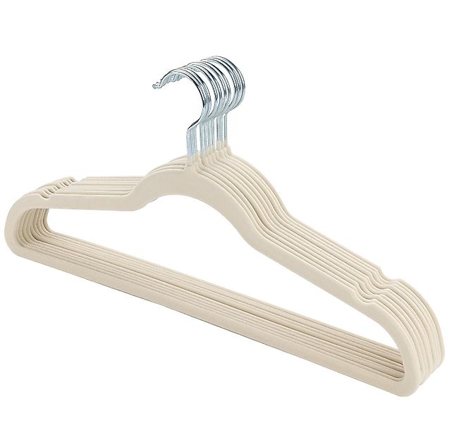 ElitVita Kleiderbügel Samt Kleiderbügel, Anti-Rutsch, mit 360° Drehbarer Ha günstig online kaufen