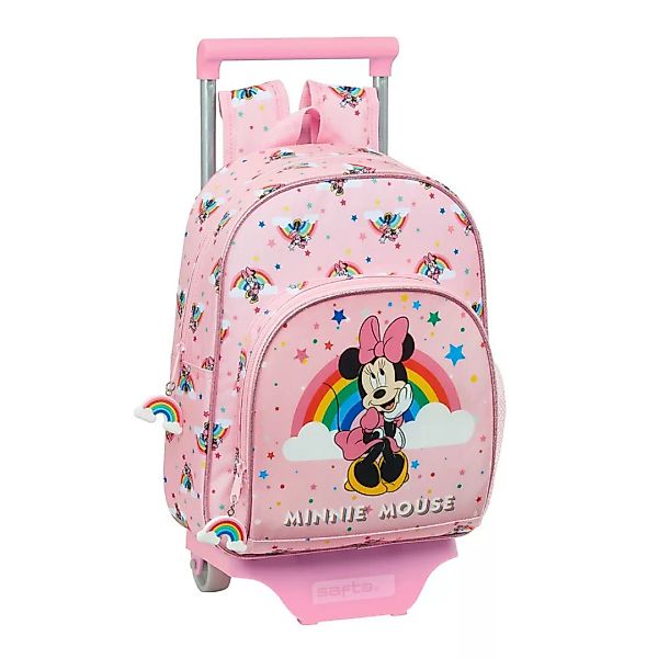 Safta Minnie Mouse Rainbow Rucksack One Size Pink günstig online kaufen