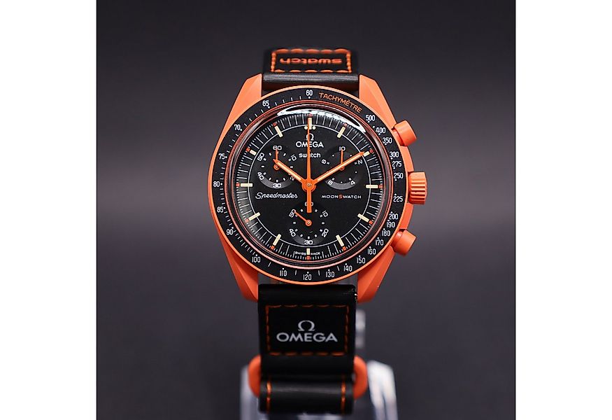 Swatch Chronograph Swatch Omega Bioceramic Moonswatch Mission on Earth - LA günstig online kaufen