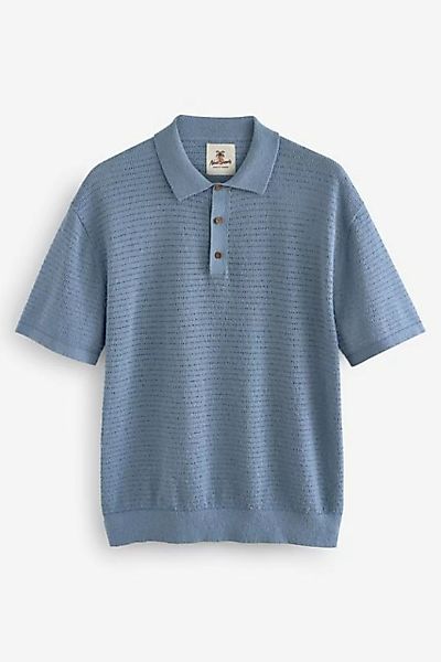 Next Poloshirt Regular Fit Polohemd aus Boucléstrick (1-tlg) günstig online kaufen
