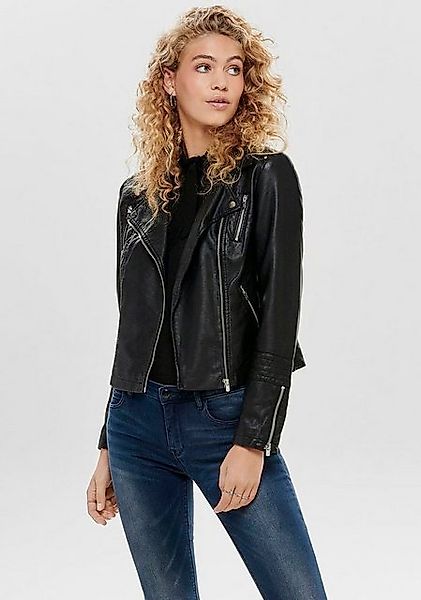 ONLY Lederimitatjacke ONLGEMMA FAUX LEATHER BIKER OTW NOOS im Biker Style günstig online kaufen