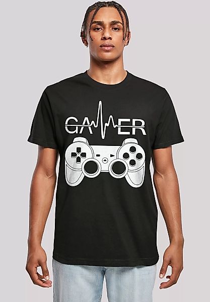F4NT4STIC T-Shirt "Gamer Herzschlag", Premium Qualität günstig online kaufen