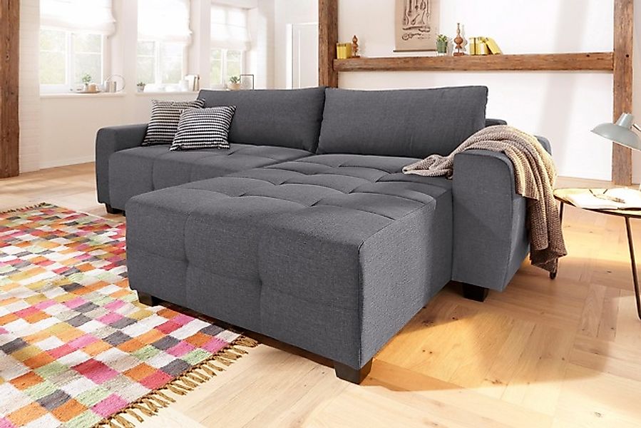 Home affaire Ecksofa »Bella L-Form, B: 254 cm - OTTO. Verlässliche Qualität günstig online kaufen