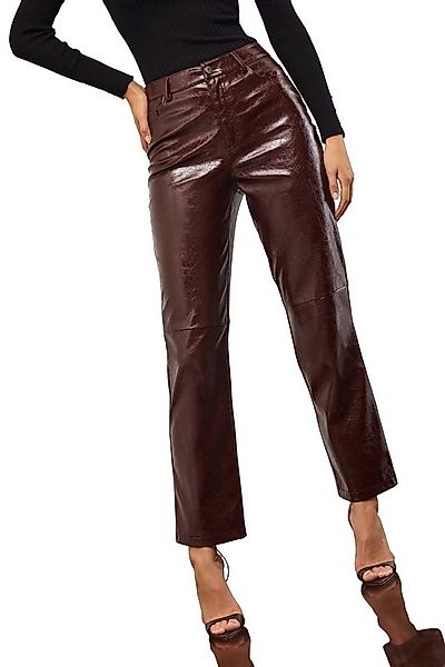 LIPSY Lederimitathose Lipsy Hose mit geradem Bein, Regular (1-tlg) günstig online kaufen