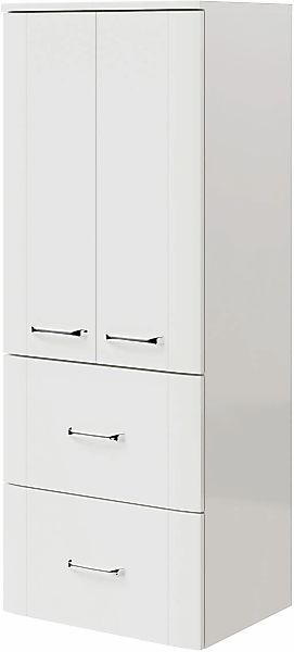 Saphir Midischrank "Serie 3006 Badschrank 50cm,2 Türen,2 Schubladen,Türdämp günstig online kaufen
