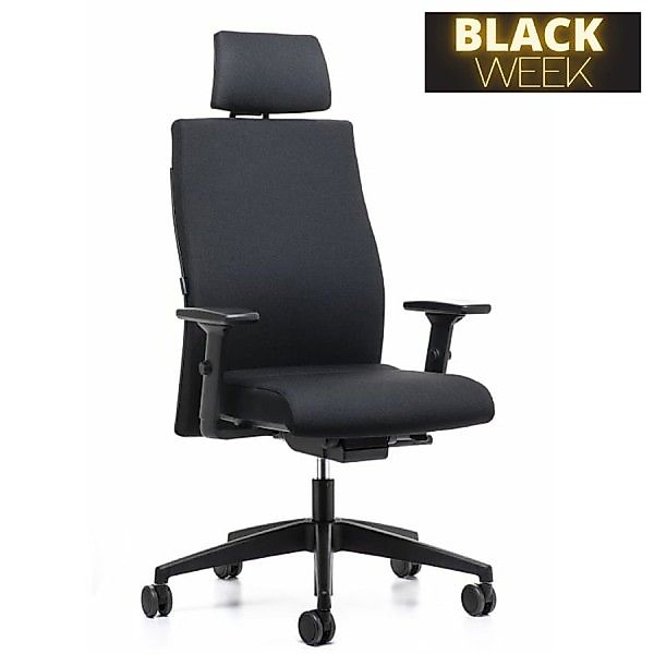 Interstuhl Ergonomic 179RS Bürostuhl | Polsterrücken | Kopfstütze | Autolif günstig online kaufen