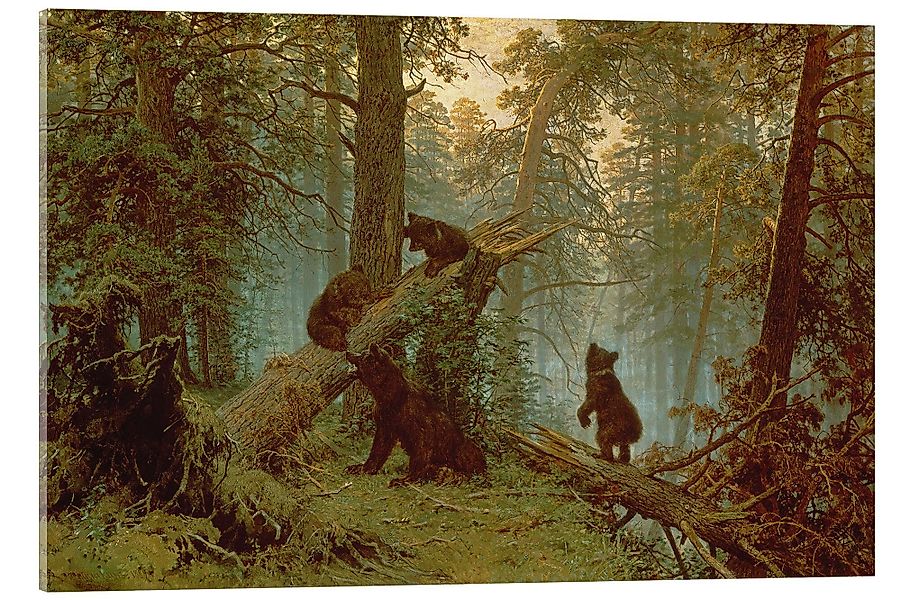 Posterlounge Poster Ivan Ivanovich Shishkin, Morgen günstig online kaufen