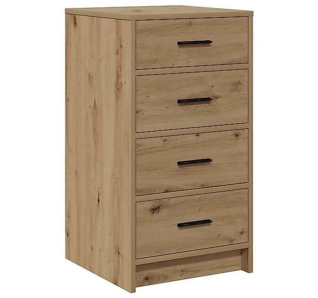vidaXL Sideboard Sideboard Artisan-Eiche 40 x 41 x 75 cm Holzwerkstoff (1 S günstig online kaufen