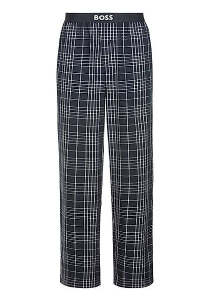 BOSS Pyjamahose Pyjama Easy Pants EW 102 lange Schlafanzughose mit Logoschr günstig online kaufen