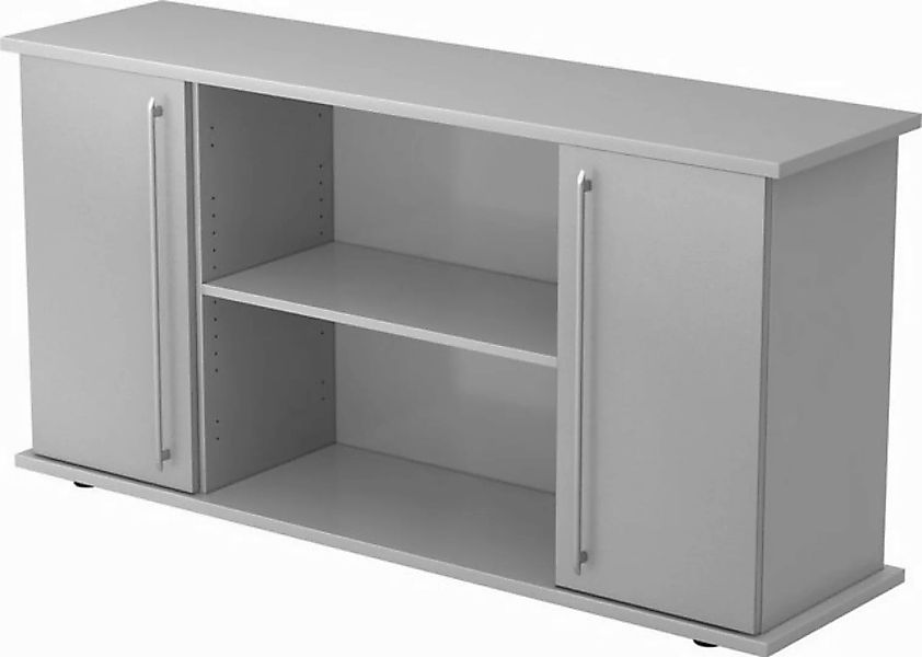 HAMMERBACHER Aktenschrank Sideboard SB 2OH 2 Türen BxTxH 166,1x44,8x84cm Gr günstig online kaufen