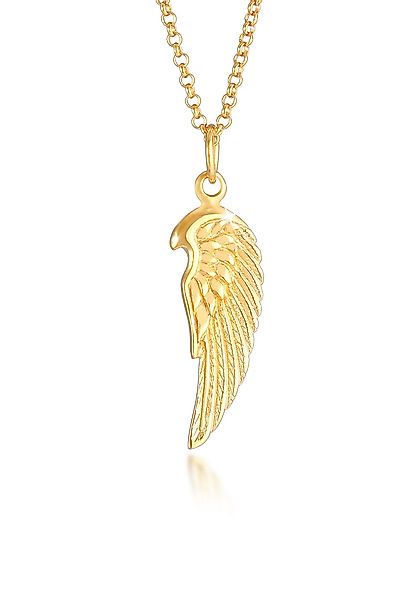 Kuzzoi Kette mit Anhänger Herren Flügel günstig online kaufen