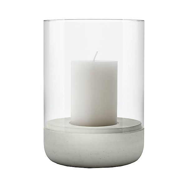 blomus Kerzenhalter Calma Windlicht L Hellgrau günstig online kaufen