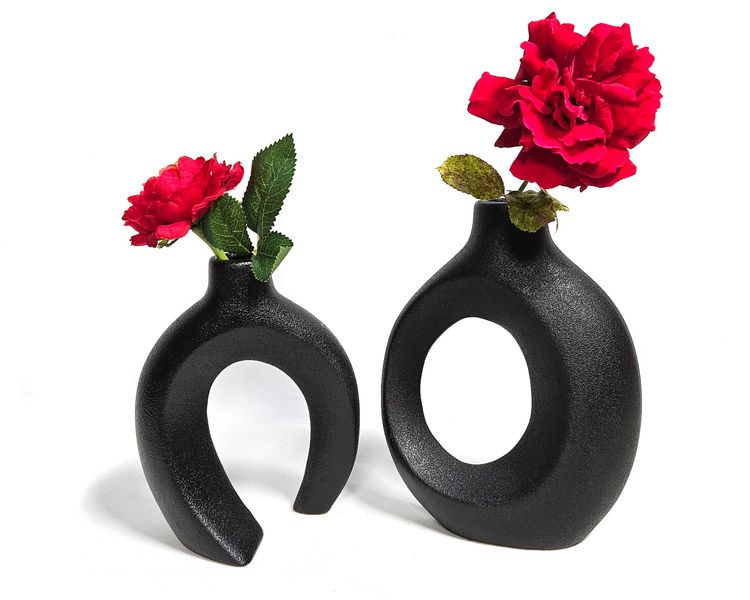 Yudu Tischvase 2-teiliges Vasen Set Blumenvase günstig online kaufen