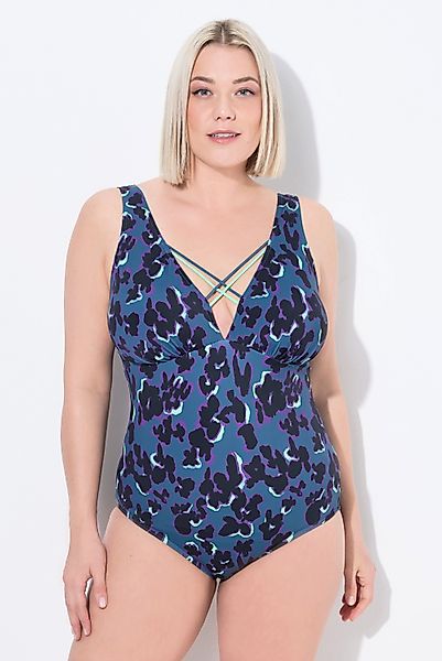 Ulla Popken Badeanzug Badeanzug Flecken Softcups günstig online kaufen