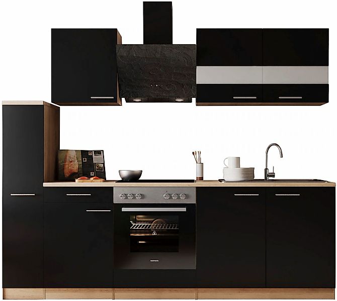 RESPEKTA Küche "Merle" Breite 240 cm, mit Soft-Close, in exklusiver Konfigu günstig online kaufen