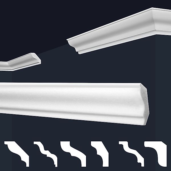 marbet design Stuckleiste E-4, Maxi-Sparpaket, XPS günstig online kaufen