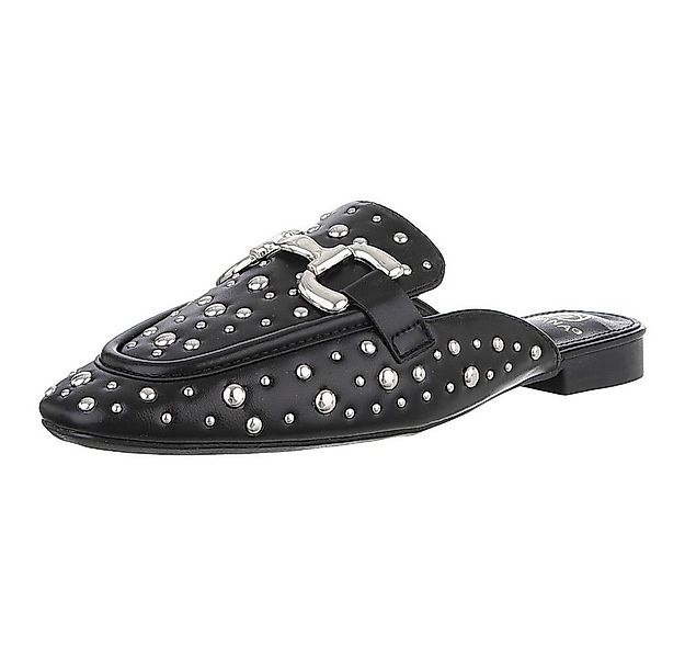 Ital-Design Damen Mules Freizeit Pantolette (88930226) Blockabsatz Pantolet günstig online kaufen