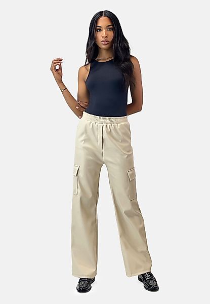 Elara Cargohose Elara Damen Cargo Leder günstig online kaufen