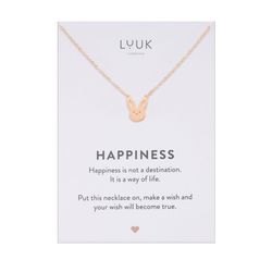 LUUK LIFESTYLE Kette mit Anhänger Hasen, günstig online kaufen