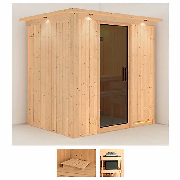 Karibu Sauna »Finja« Set, ohne Ofen günstig online kaufen