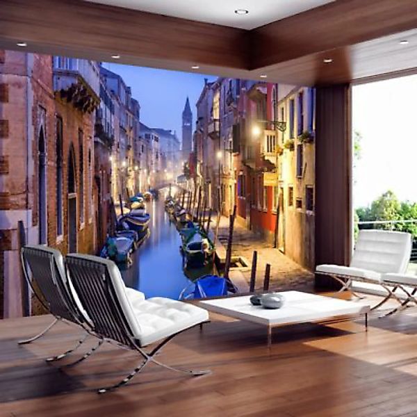 artgeist Fototapete Evening in Venice mehrfarbig Gr. 250 x 175 günstig online kaufen