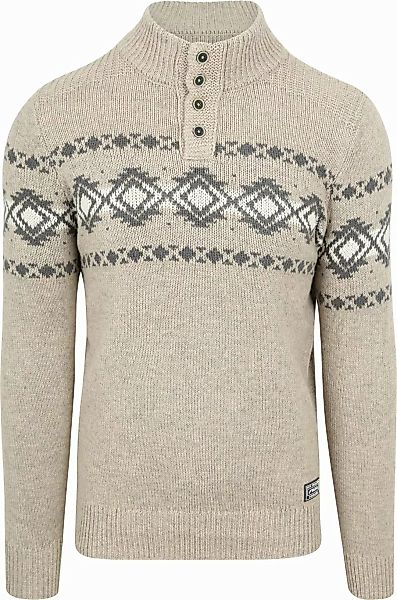 NZA Mocker Pullover Wool Mix River Greige - Größe XXL günstig online kaufen