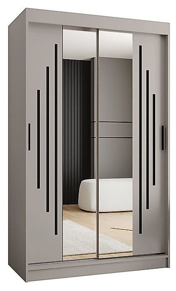 ABIKS MÖBEL Schwebetürenschrank RUBINO Y 120 Schlafzimmerschrank mit Schieb günstig online kaufen