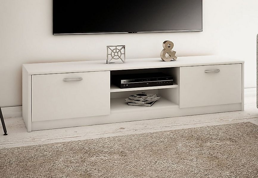 Home Collective TV-Schrank 160cm breit Lowboard mit matter Oberfläche Ferns günstig online kaufen