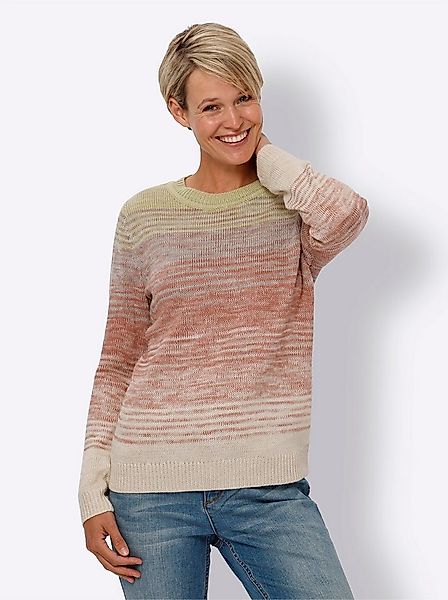 Sieh an! Strickpullover Langarm-Pullover Langarm Jersey günstig online kaufen