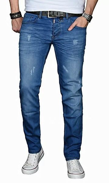 Alessandro Salvarini Straight-Jeans ASMinero Slim Fit Jeans mit 2% Elasthan günstig online kaufen