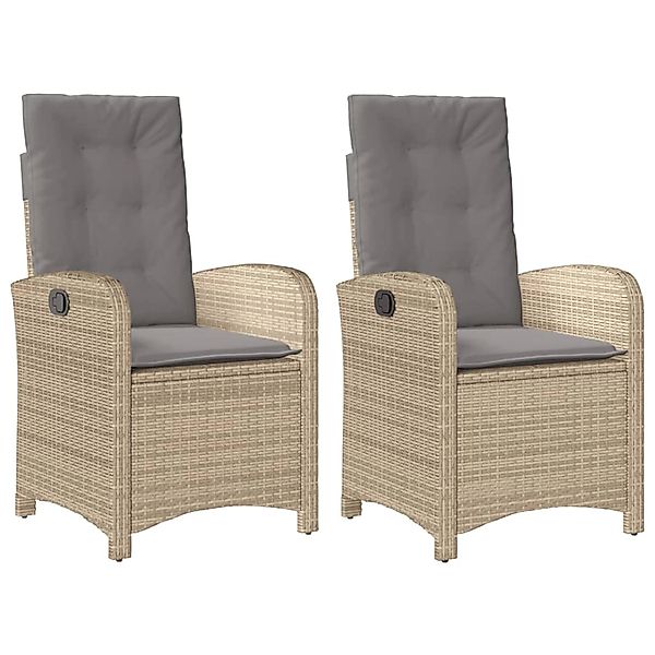 vidaXL Gartensessel, Outdoor Sessel Kissen 2Stk. günstig online kaufen