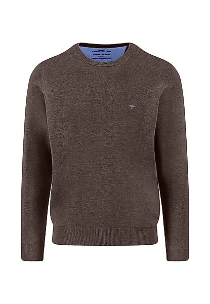 FYNCH-HATTON Strickpullover O-Neck, Superfine earth günstig online kaufen