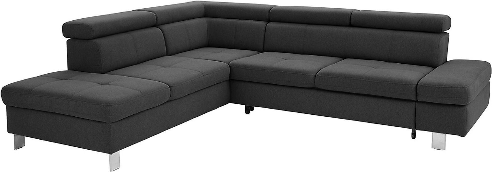exxpo - sofa fashion Ecksofa »Fiji, L-Form«, mit Kopf- bzw. Rückenverstellu günstig online kaufen