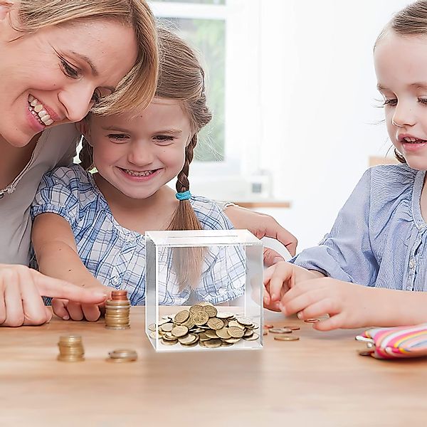BlingBin Spardose Nicht zum öffnen, Acryl günstig online kaufen