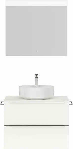 nobilia® Badmöbel-Set »Alvene« vormontiert, mit Soft-Close, 2 Stk. tlg. günstig online kaufen