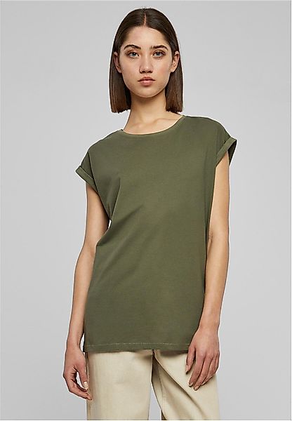 URBAN CLASSICS Rundhalsshirt Ladies Extended Shoulder günstig online kaufen