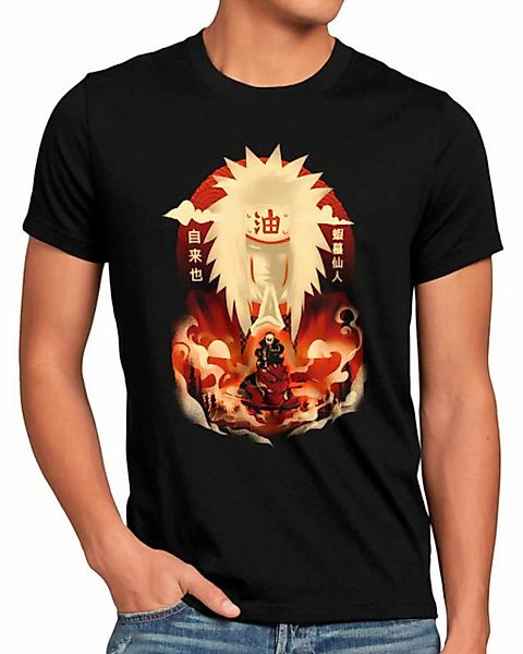 style3 Print-Shirt Herren T-Shirt Great Toad Sage kakashi sasuke hatake kag günstig online kaufen