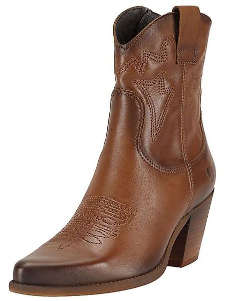Felmini Stiefelette Leder . Cowboy Stiefelette günstig online kaufen