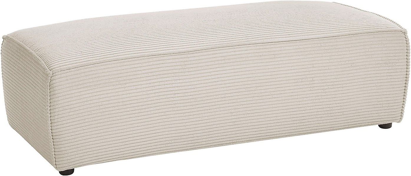 Home affaire Hocker NEU: SHERWOOD XXL, Polsterhocker, Cord, Webstoff, recht günstig online kaufen