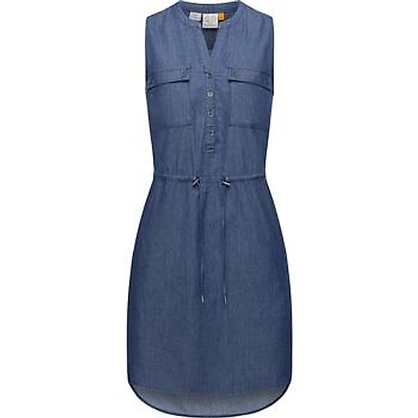 Ragwear Shirtkleid "Roisin Denim" Ohne Taschen stylisches Sommerkleid mit B günstig online kaufen