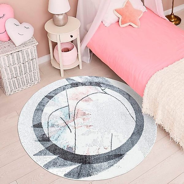 Carpet City Teppich YOUNG953, rund, Höhe: günstig online kaufen