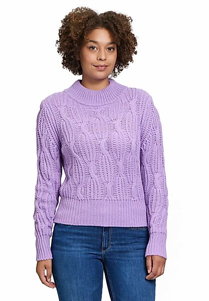 Betty&Co Strickpullover "Betty & Co Grobstrick-Pullover mit Stehkragen", St günstig online kaufen