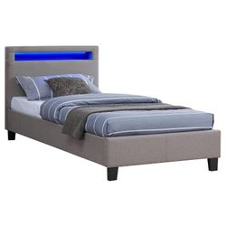 CARO-Möbel Polsterbett HIMALAYA, Polsterbett Einzelbett Jugendbett günstig online kaufen